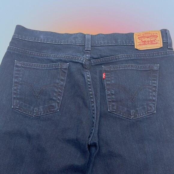 LEVI’S 515 Women’s 10 Dark BOOT CUT Blue Jeans - Picture 3 of 4
